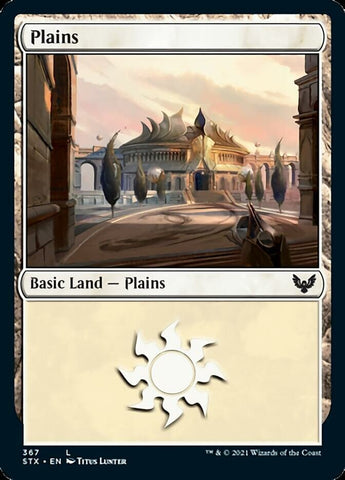 Plains (#367) [Strixhaven: School of Mages] (STX 367)