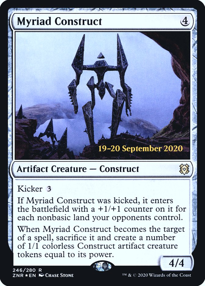 Myriad Construct  [Zendikar Rising Prerelease Promos] (PZNR 246S)
