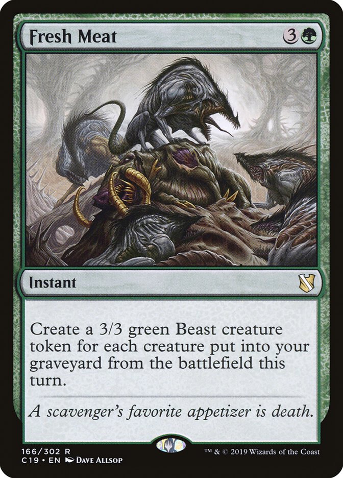 Fresh Meat [Commander 2019] (C19 166)