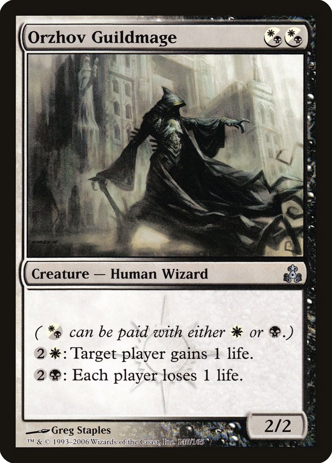 Orzhov Guildmage [Guildpact] (GPT 147)