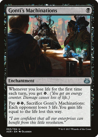 Gonti's Machinations [Aether Revolt] (AER 63)
