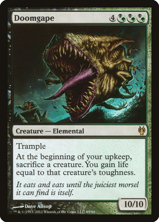 Doomgape [Duel Decks: Izzet vs. Golgari] (DDJ 65)
