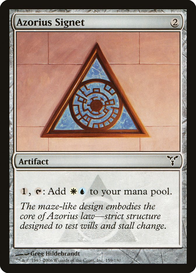 Azorius Signet [Dissension] (DIS 159)