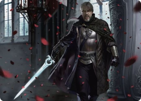 Odric, Blood-Cursed Art Card [Innistrad: Crimson Vow Art Series] (AVOW 64)