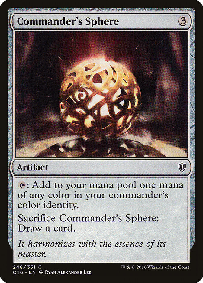 Commander's Sphere [Commander 2016] (C16 248)