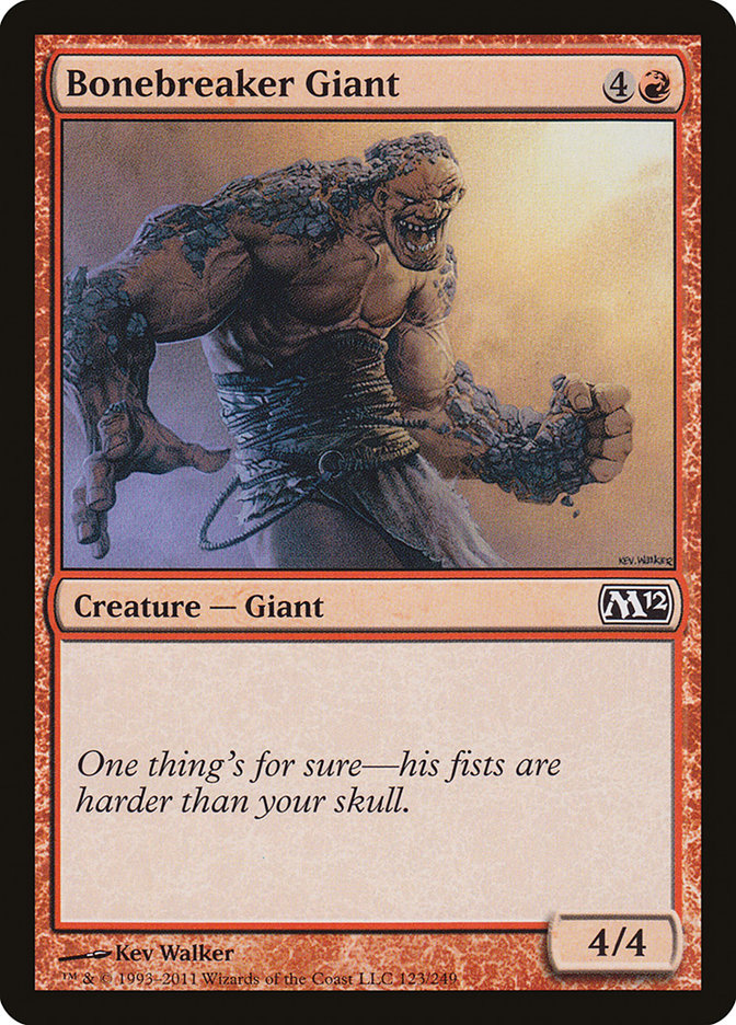Bonebreaker Giant [Magic 2012] (M12 123)