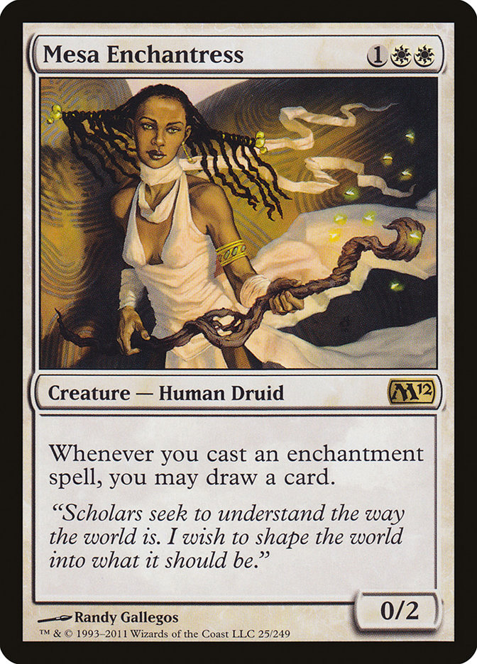 Mesa Enchantress [Magic 2012] (M12 25)