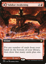 Valakut Awakening // Valakut Stoneforge (Borderless) [Zendikar Rising] (ZNR 355)