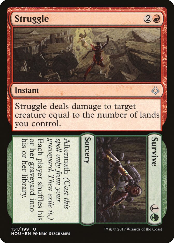 Struggle // Survive [Hour of Devastation] (HOU 151)