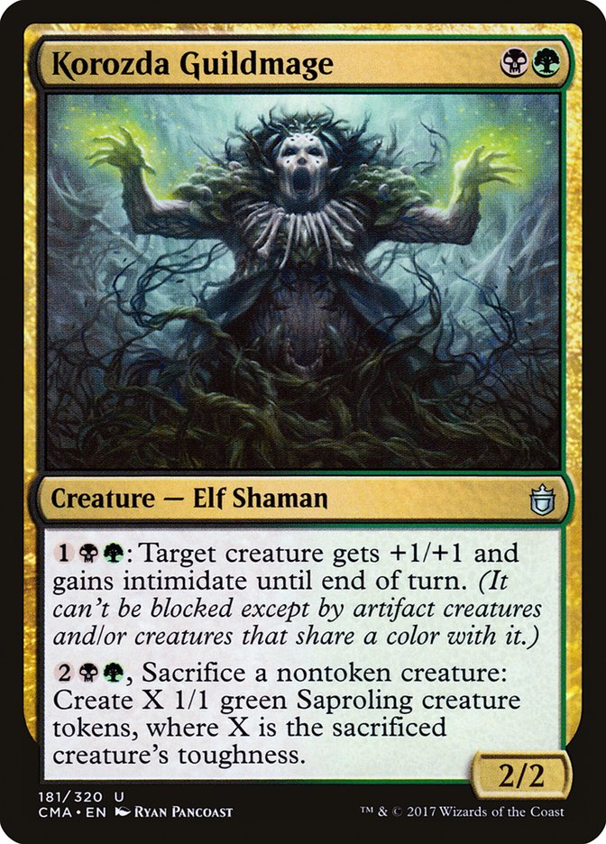 Korozda Guildmage [Commander Anthology] (CMA 181)