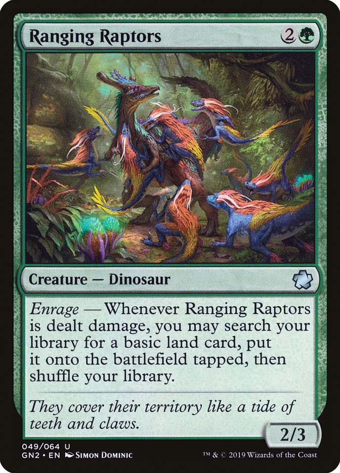 Ranging Raptors [Game Night 2019] (GN2 49)