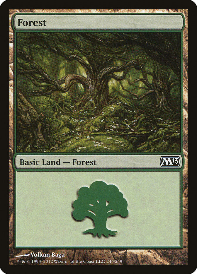 Forest (#246) [Magic 2013] (M13 246)