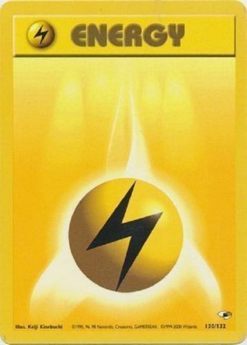 Lightning Energy (130/132) [Gym Heroes]