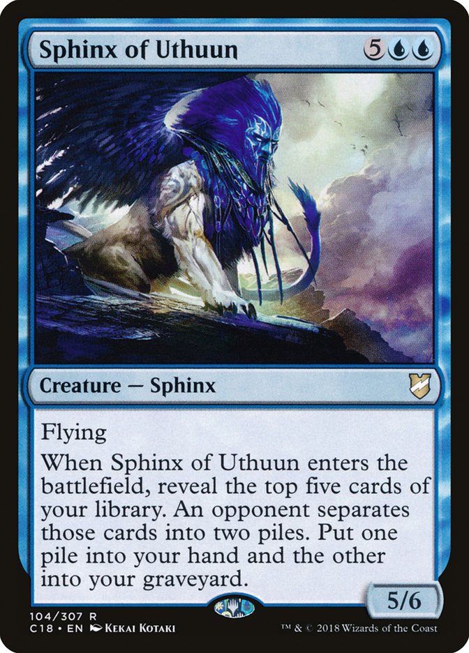 Sphinx of Uthuun [Commander 2018] (C18 104)