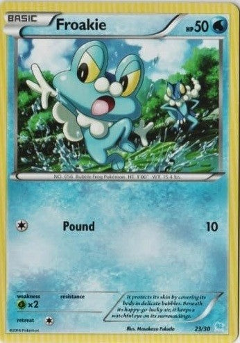 Froakie (23/30) [XY: Trainer Kit - Pikachu Libre & Suicune]