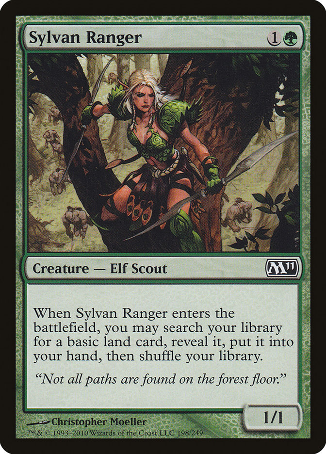 Sylvan Ranger [Magic 2011] (M11 198)