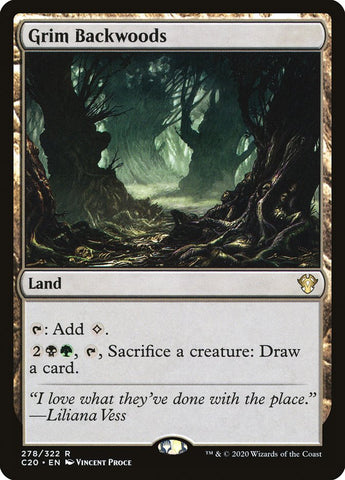 Grim Backwoods [Commander 2020] (C20 278)
