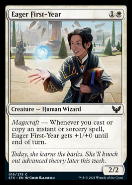 Eager First-Year [Strixhaven: School of Mages] (STX 16)