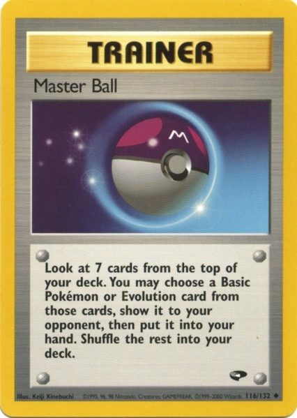 Master Ball (116/132) [Gym Challenge]