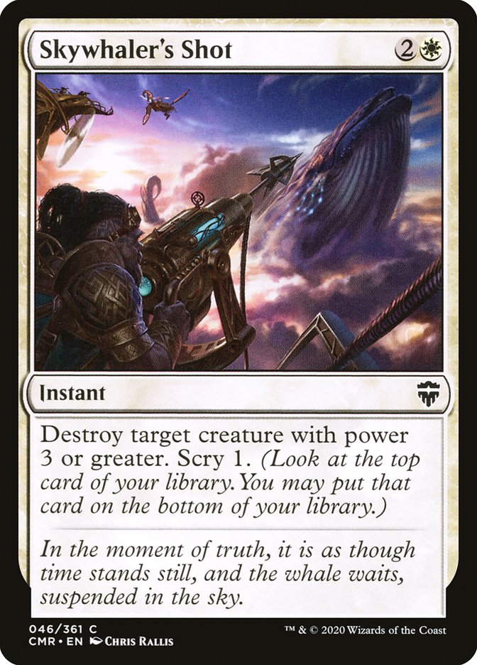 Skywhaler's Shot [Commander Legends] (CMR 46)