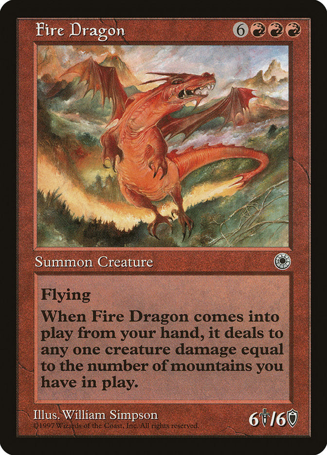 Fire Dragon [Portal] (POR 125)