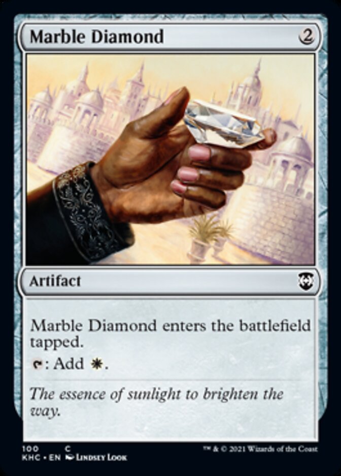 Marble Diamond [Kaldheim Commander] (KHC 100)