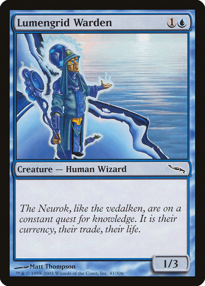 Lumengrid Warden [Mirrodin] (MRD 41)