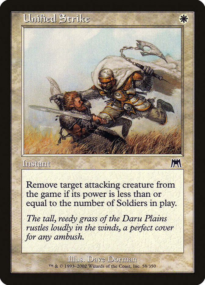 Unified Strike [Onslaught] (ONS 58)