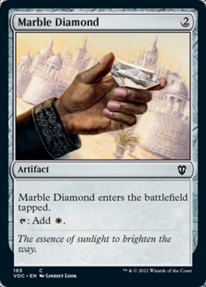 Marble Diamond [Innistrad: Crimson Vow Commander] (VOC 165)