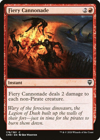 Fiery Cannonade [Commander Legends] (CMR 178)