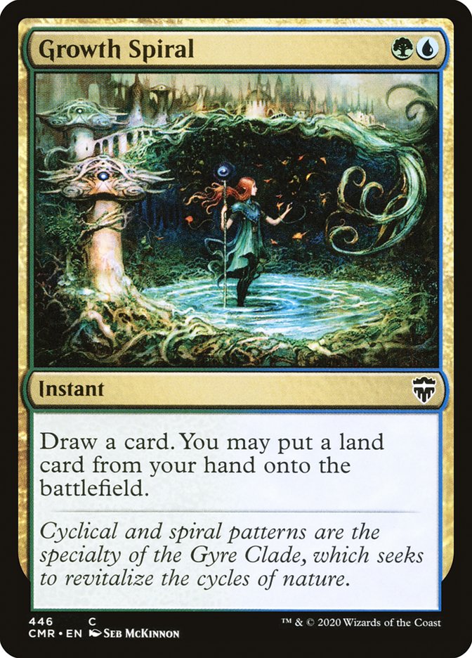 Growth Spiral [Commander Legends] (CMR 446)