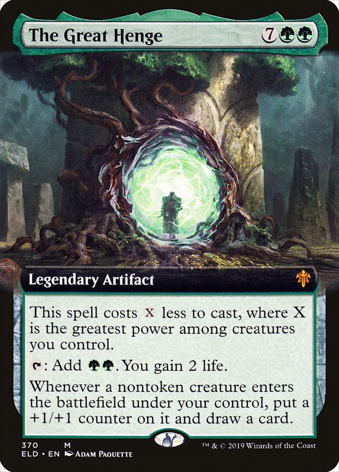 The Great Henge (Extended Art) [Throne of Eldraine] (ELD 370)