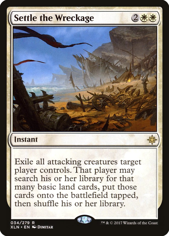 Settle the Wreckage [Ixalan] (XLN 34)