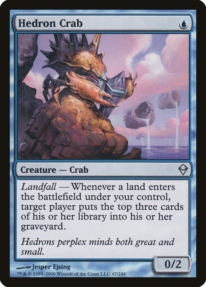 Hedron Crab [Zendikar] (ZEN 47)