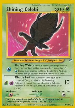 Shining Celebi (106/105) [Neo Destiny]