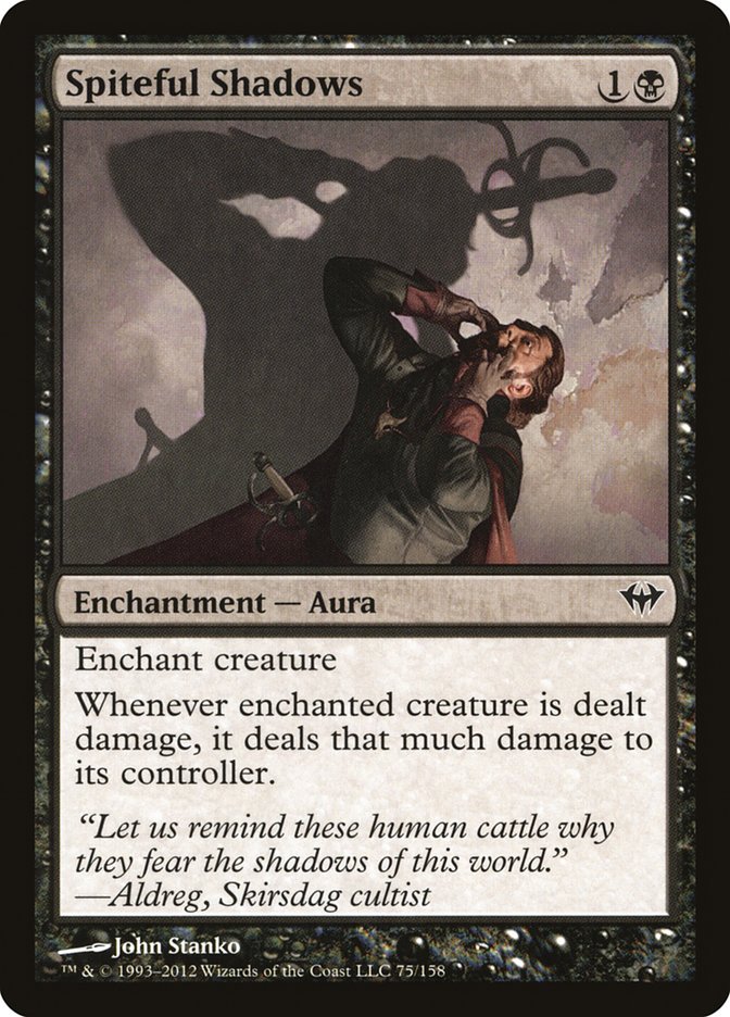 Spiteful Shadows [Dark Ascension] (DKA 75)