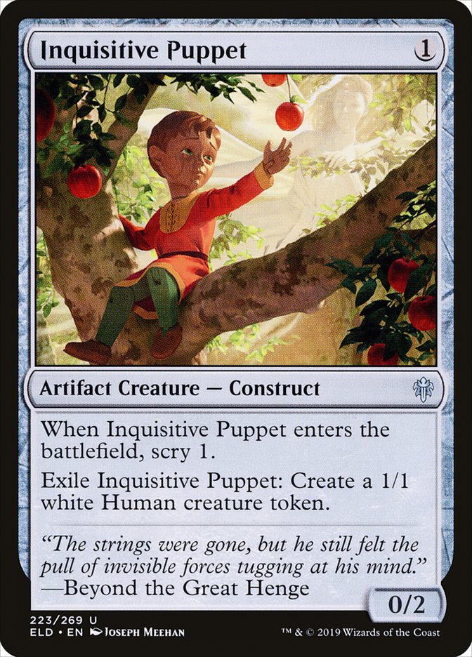 Inquisitive Puppet [Throne of Eldraine] (ELD 223)