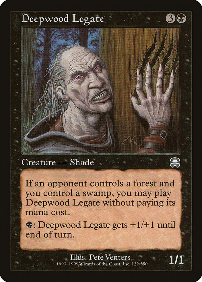 Deepwood Legate [Mercadian Masques] (MMQ 132)