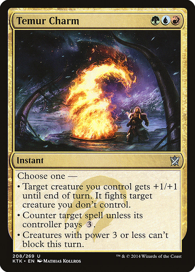 Temur Charm [Khans of Tarkir] (KTK 208)