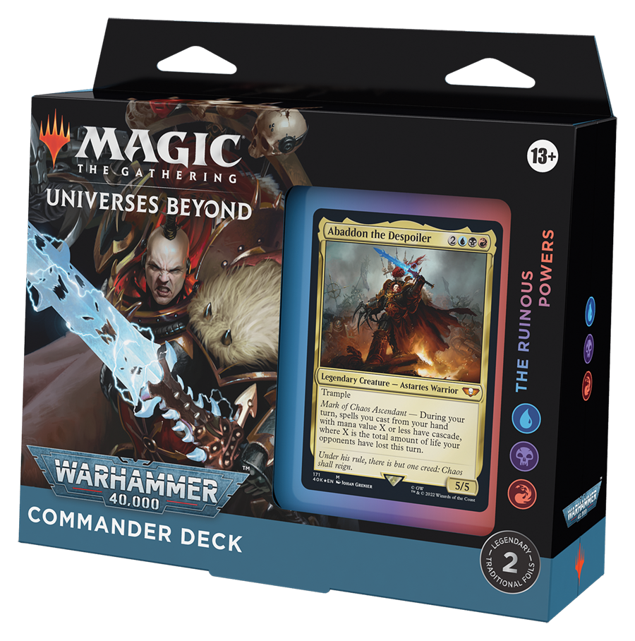 Universes Beyond: Warhammer 40,000 - Commander Deck (The Ruinous Powers) Pre-order