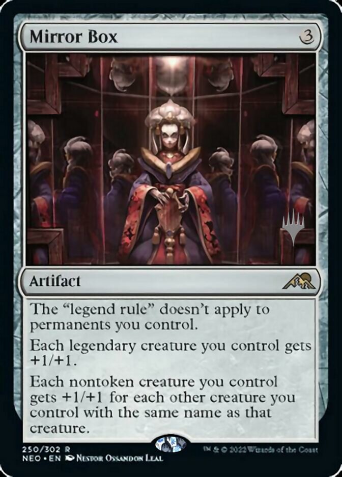 Mirror Box (Promo Pack) [Kamigawa: Neon Dynasty Promos] (PNEO 250)