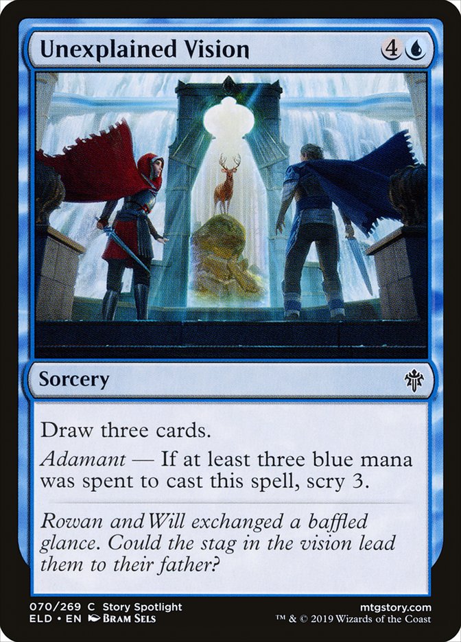 Unexplained Vision [Throne of Eldraine] (ELD 70)