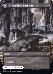 Brightclimb Pathway // Grimclimb Pathway (Borderless) [Zendikar Rising] (ZNR 285)