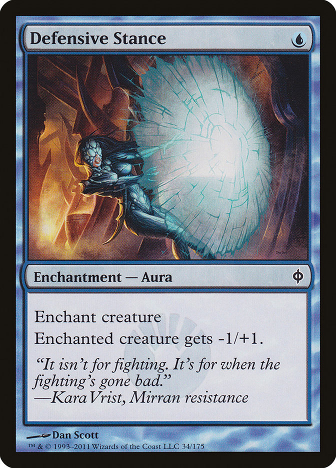 Defensive Stance [New Phyrexia] (NPH 34)