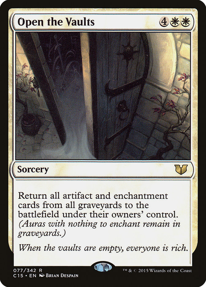 Open the Vaults [Commander 2015] (C15 77)