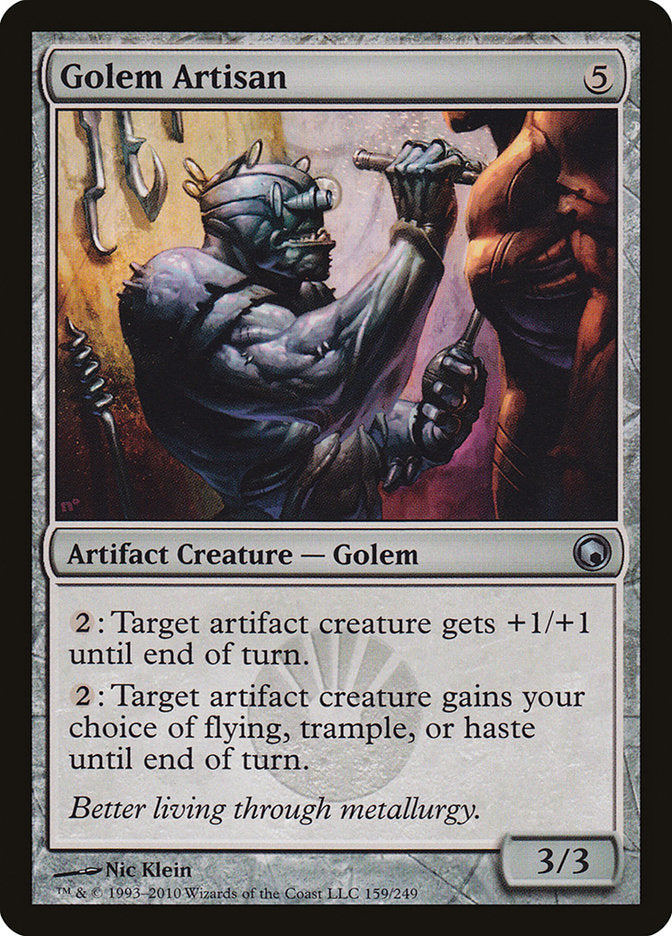 Golem Artisan [Scars of Mirrodin] (SOM 159)