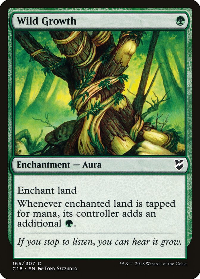 Wild Growth [Commander 2018] (C18 165)
