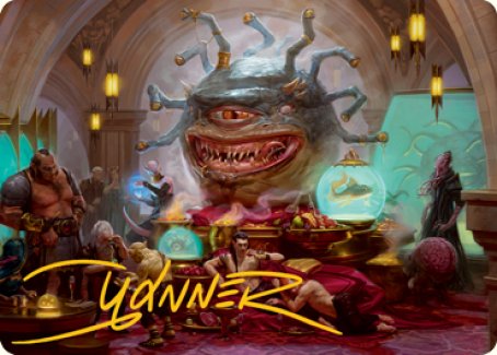 Xanathar, Guild Kingpin Art Card (Gold-Stamped Signature) [Dungeons & Dragons: Adventures in the Forgotten Realms Art Series] (AAFR 29)