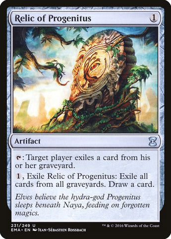 Relic of Progenitus [Eternal Masters] (EMA 231)