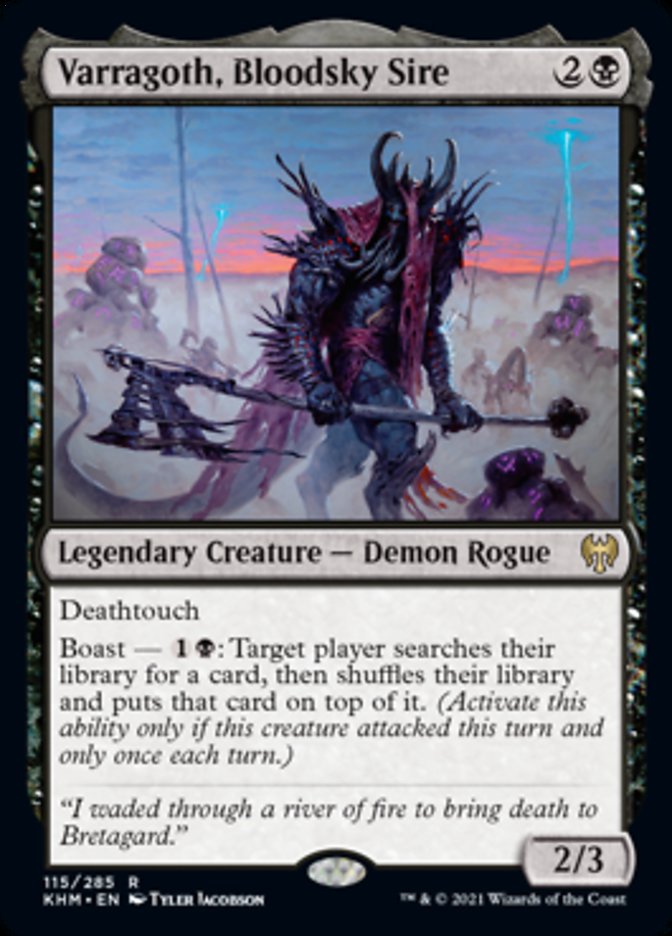 Varragoth, Bloodsky Sire [Kaldheim] (KHM 115)
